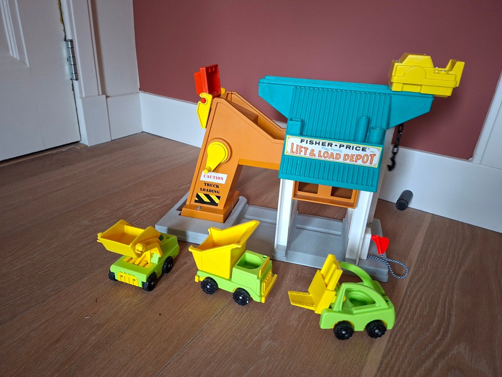 Fisher price depot speelgoed, Ophalen of Verzenden, Gebruikt, Speelset