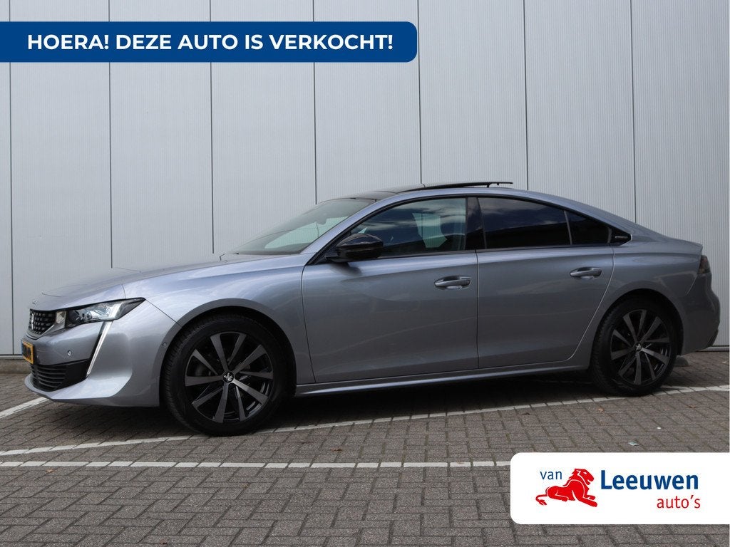 Peugeot 508 1.6 PureTech GT Line | 180PK | Pano | ACC | Foca, Auto's, Peugeot, Bedrijf, Te koop, 360° camera, ABS, Achteruitrijcamera