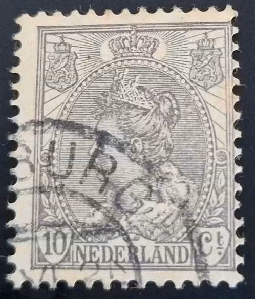 Nederland 1898 -1921 - nvph 62 - Koningin Wilhelmina, Ophalen of Verzenden, T/m 1940, Gestempeld