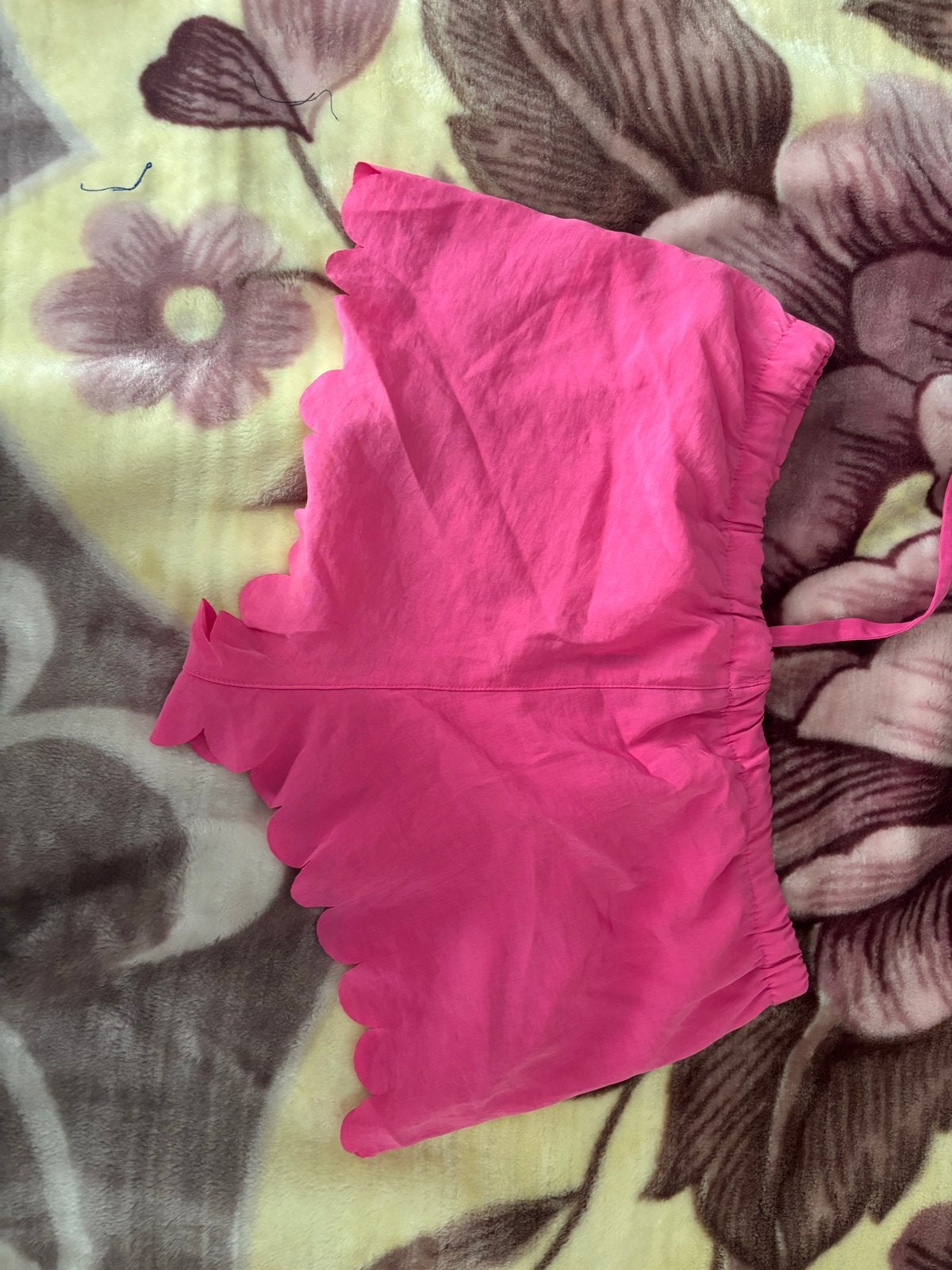 Roze H&M Divided Scallop Shorts - Ongedragen, Kleding | Dames, Kort, Nieuw, Ophalen of Verzenden, Roze