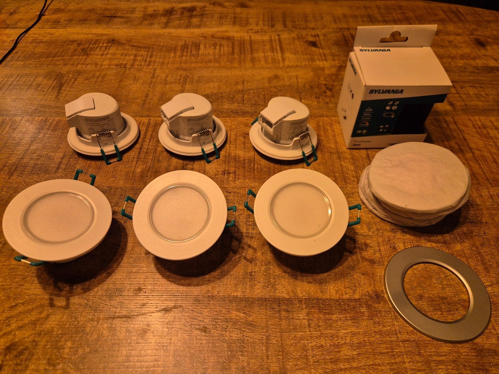 Sylvania inbouw Spot LED Inbouwspot 7W Dimbaar, Ophalen of Verzenden, Zo goed als nieuw, Overige fittingen