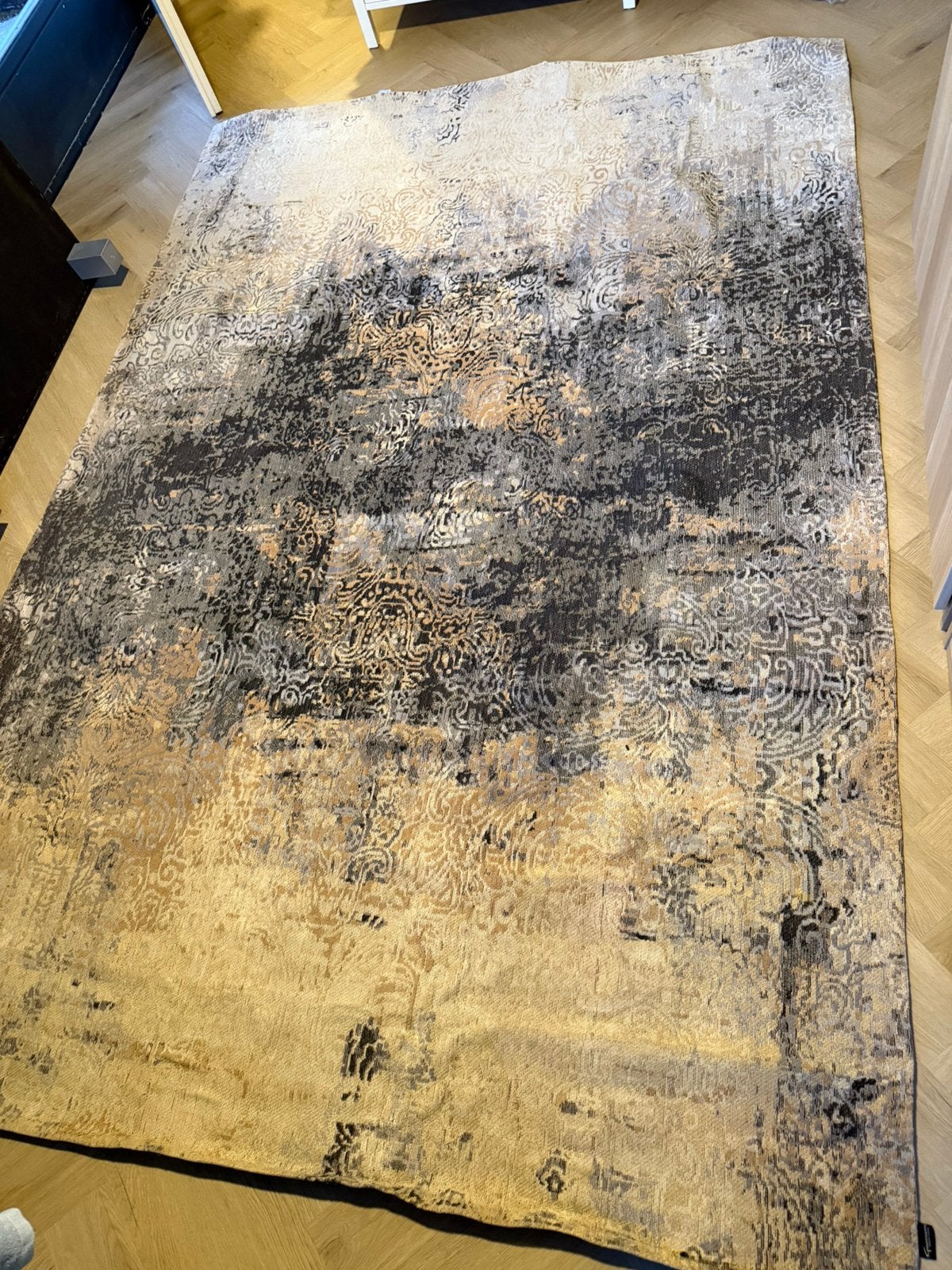 Goossens vloerkleed sinium 290x190, Ophalen, Zo goed als nieuw, Rechthoekig, 200 cm of meer
