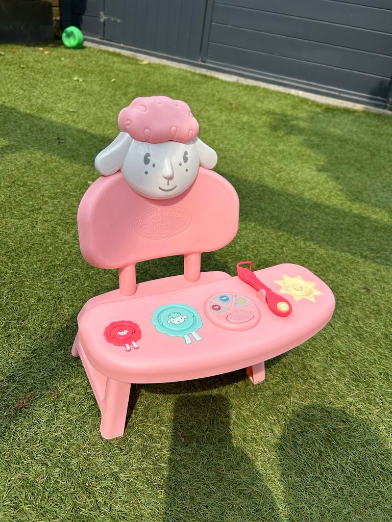 Baby Annabell Schapenstoel met Eetaccessoires, Ophalen of Verzenden, Gebruikt, Jongen of Meisje
