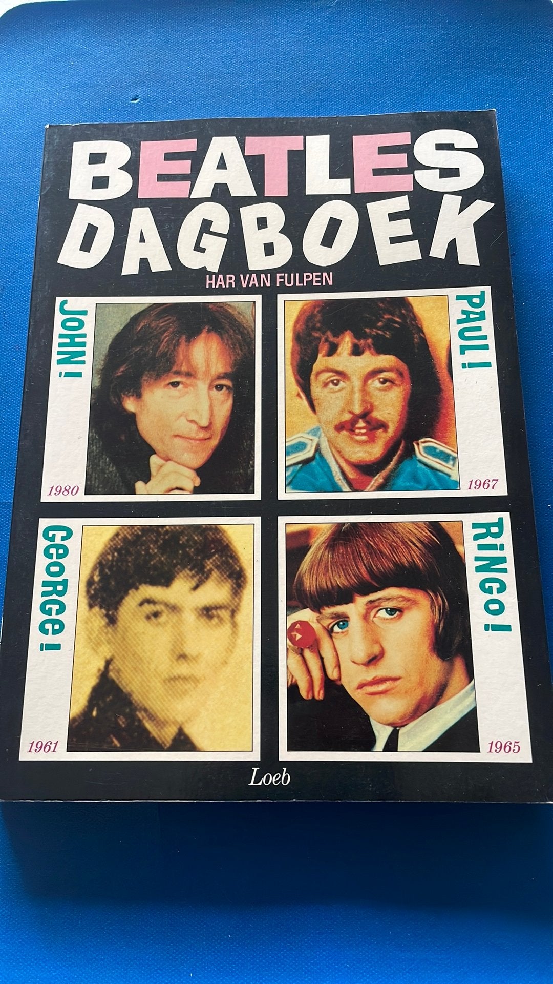 Beatles dagboek Har van Fulpen, Verzenden, Zo goed als nieuw, Boek, Tijdschrift of Artikel