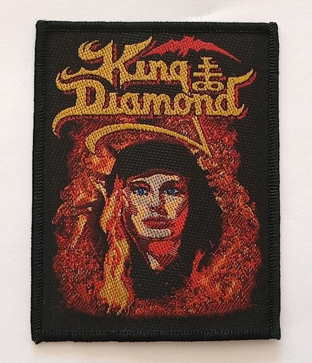 King Diamond zeer mooie patch k163 nieuw Mercyful Fate metal, Verzenden, Nieuw, Kleding