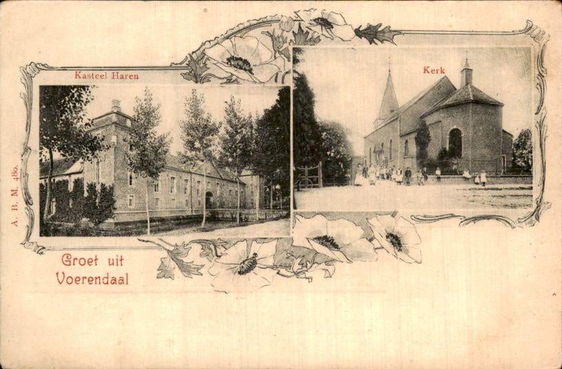 Voerendaal - 2-luik - 1900, Verzenden, Voor 1920, Ongelopen, Limburg