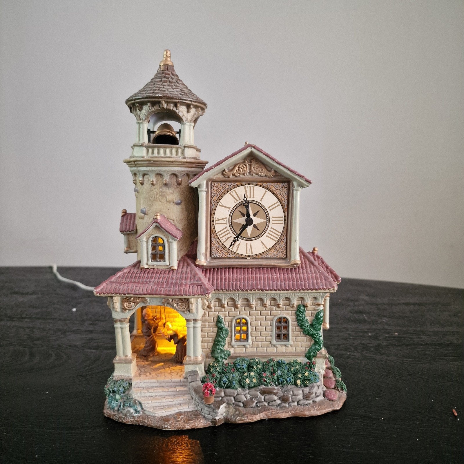 Lemax kerstdorp klokkentoren/kerk 2003 (zeldzaam), Diversen, Ophalen, Zo goed als nieuw