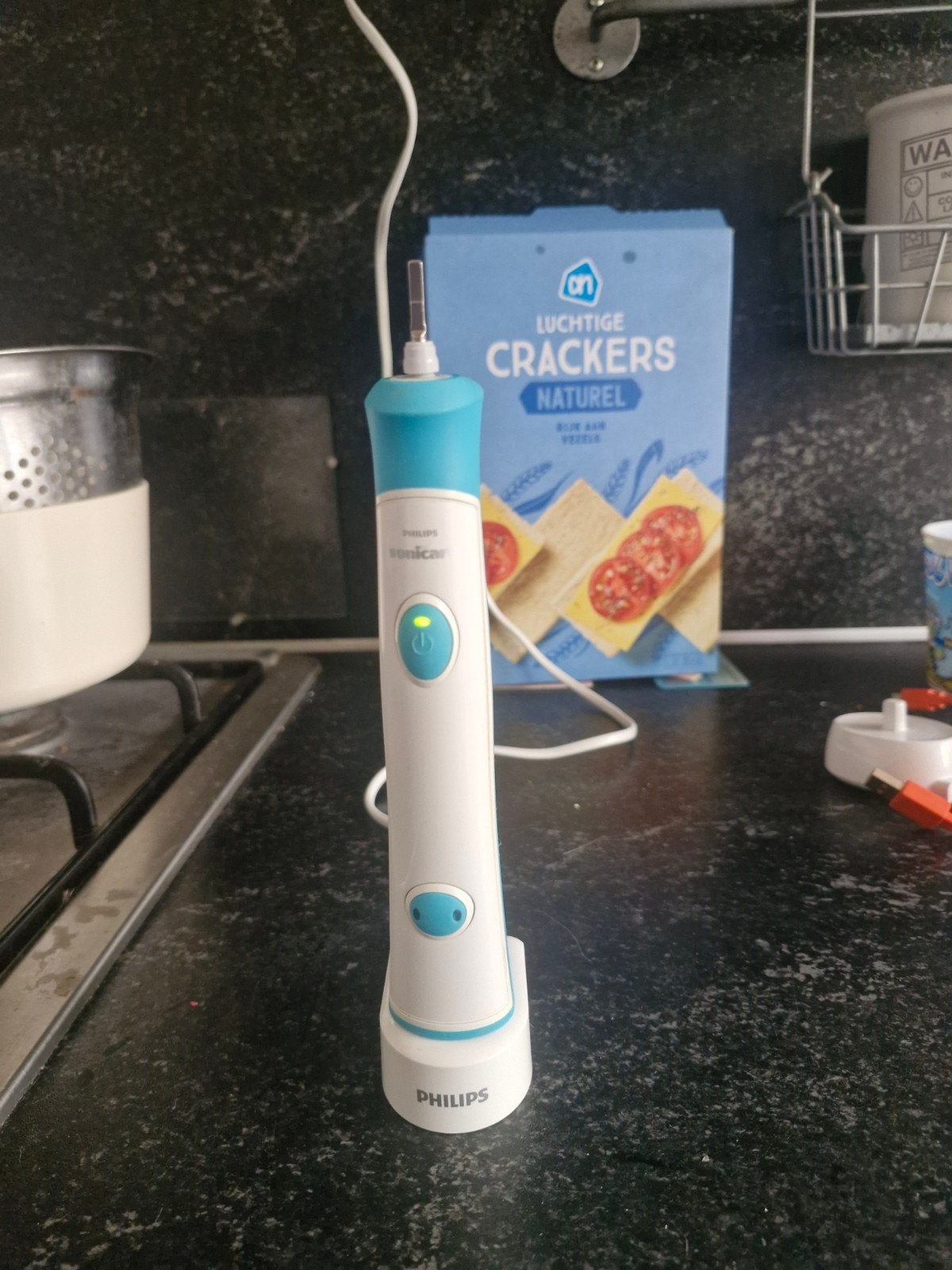 Philips Sonicare for Kids Tandenborstel HX6322/04, Ophalen, Gebruikt, Mondverzorging