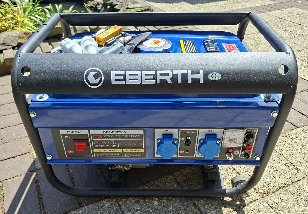 Eberth 2200 watt Noodstroomaggregaat nieuw en getest !, Ophalen, Nieuw, Minder dan 5 kVA, Benzine