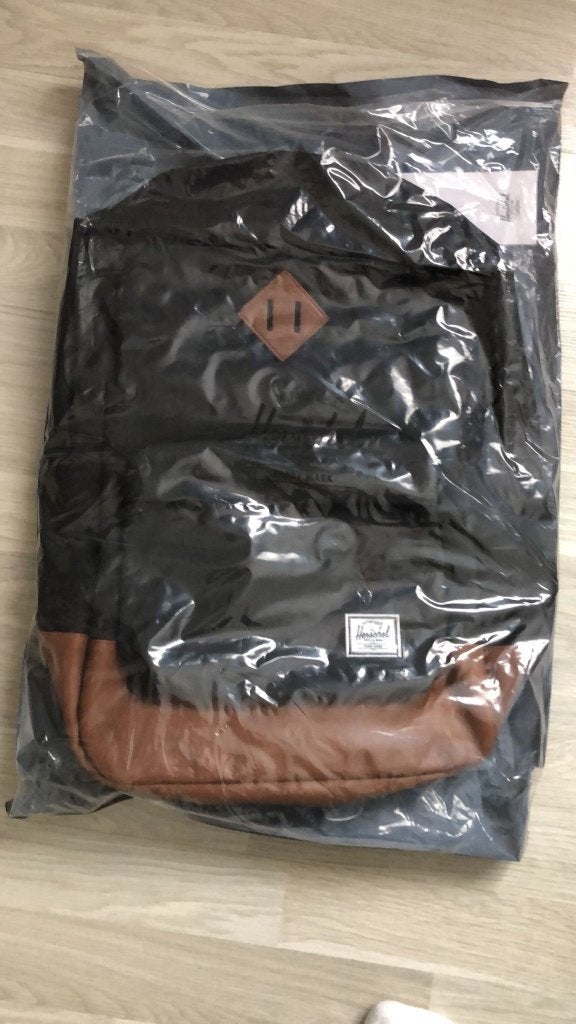 Herschel zwarte heritage rugzak nieuw in verpakking, 25 tot 40 cm, Nieuw, Ophalen of Verzenden, Overige merken