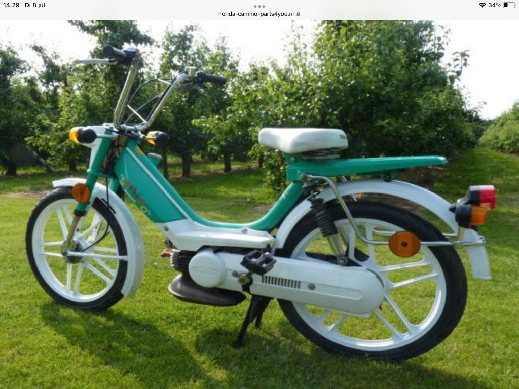 Wit paddestoelzadel Honda Camino gezocht, Ophalen of Verzenden, Zo goed als nieuw, Zadel, Honda