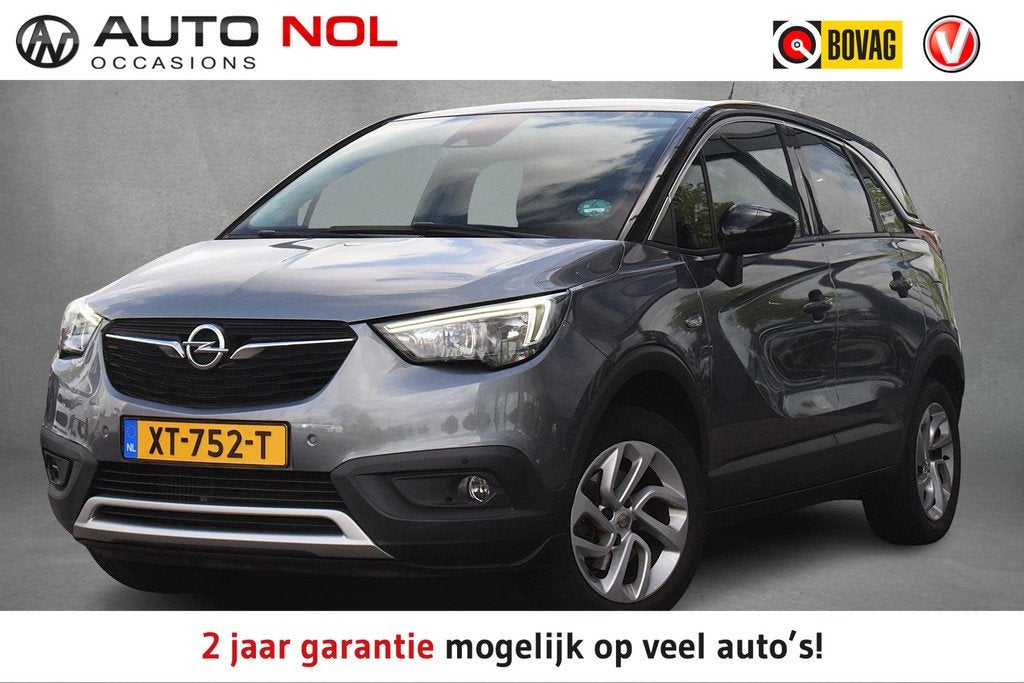 Opel Crossland X 1.2 Turbo Ultimate | Apple Carplay | Cruise, Gebruikt, Bedrijf, Automatische klimaatregeling, 600 kg