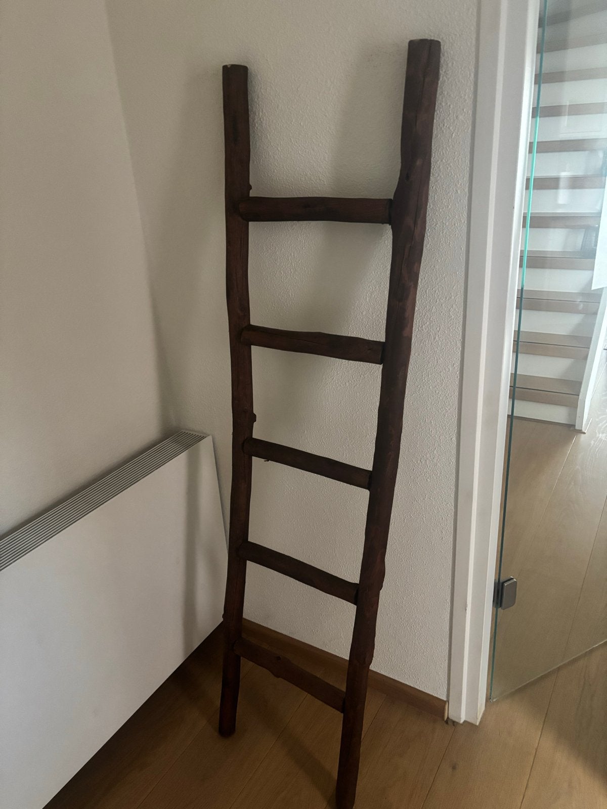 Decoratieve houten ladder - Landelijke stijl, Ophalen, Hout, Gebruikt, Landelijk
