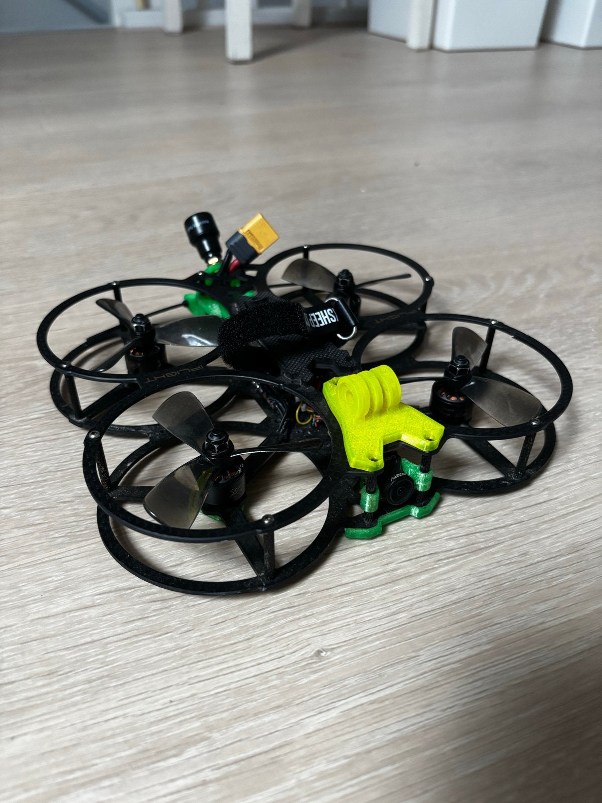 Iflight Green Hornet 4S FPV Drone/cinewhoop + Rush Tank Mini, 250 tot 900 gram, Gebruikt, 100 tot 1000 meter, Overige merken