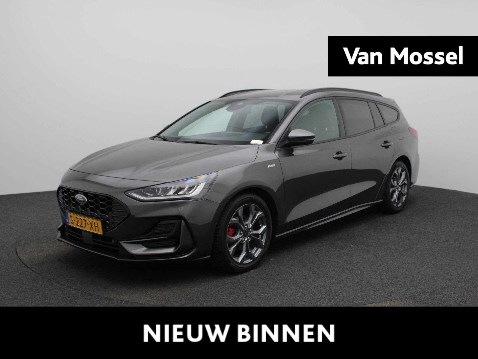 Ford Focus Wagon 1.0 EcoBoost Hybrid ST Line X, 12 maanden, Stof, Gebruikt, Euro 6