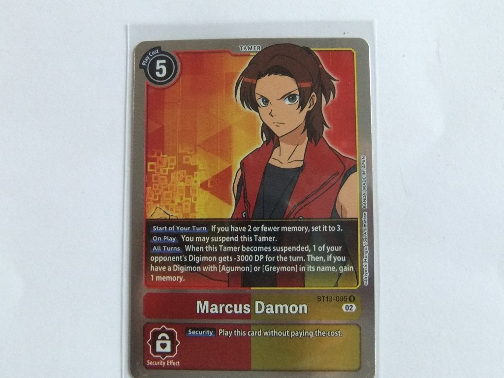 Digimon Card Game - Marcus Damon BT13-096 R, Verzenden, Nieuw, Losse kaart, Foil