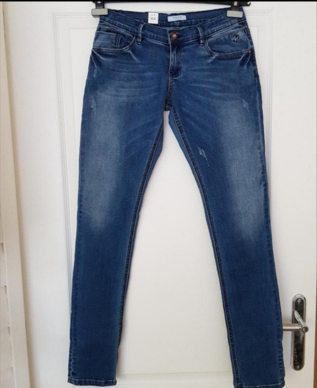 nieuwe spijkerbroek jeans blauw 176 Nik&Nik by Nikkie skinny, Broek, Meisje, Nieuw, Nik&Nik