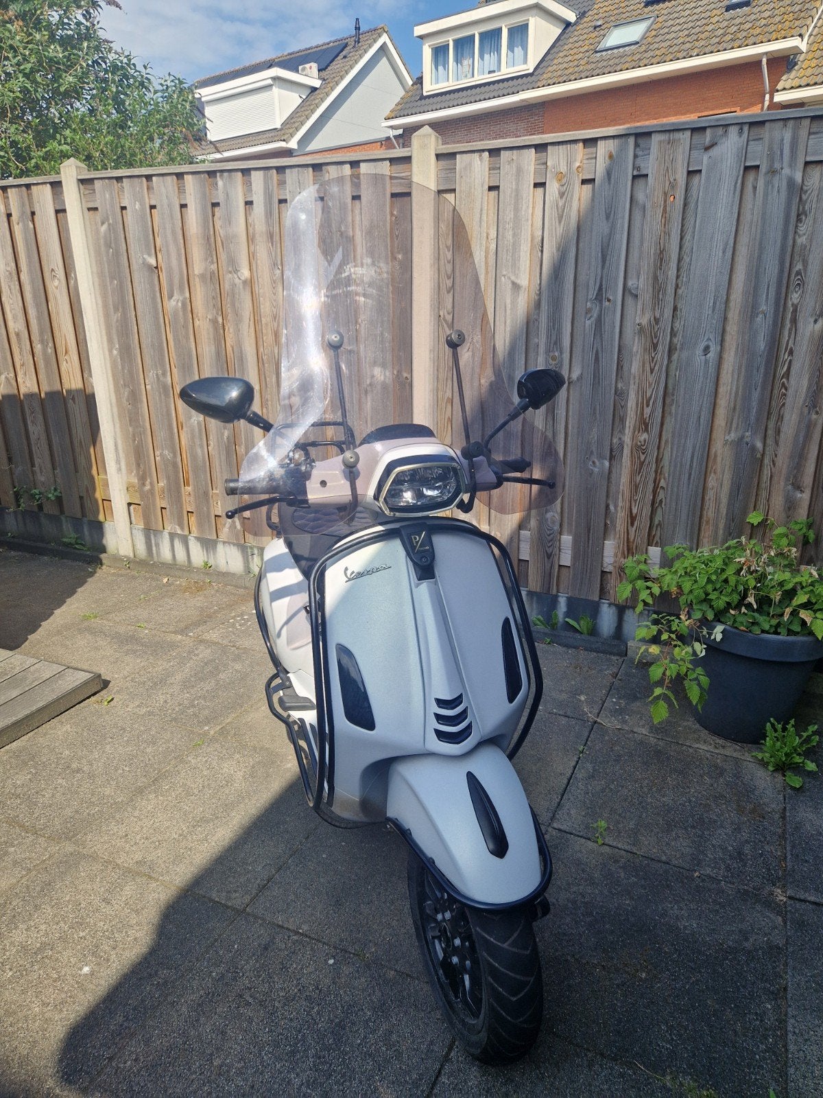 Unieke Vespa Sprint met blauw kenteken en compleet pakket, Ophalen of Verzenden