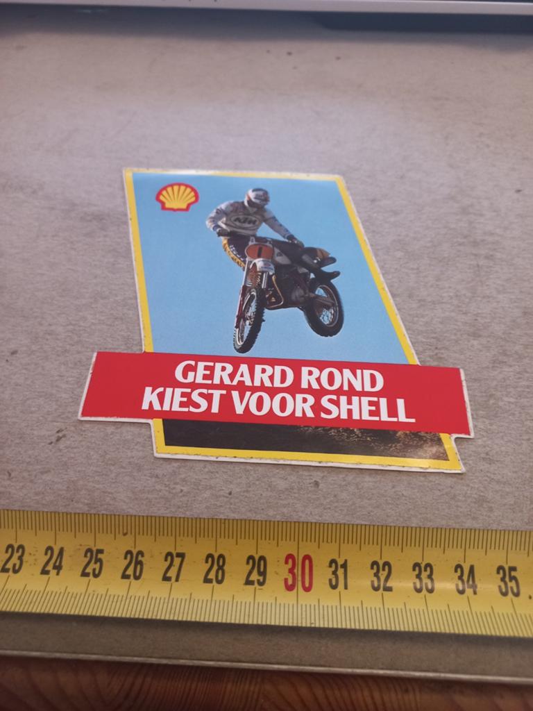 Gerard rond kiest voor shell, Ophalen of Verzenden