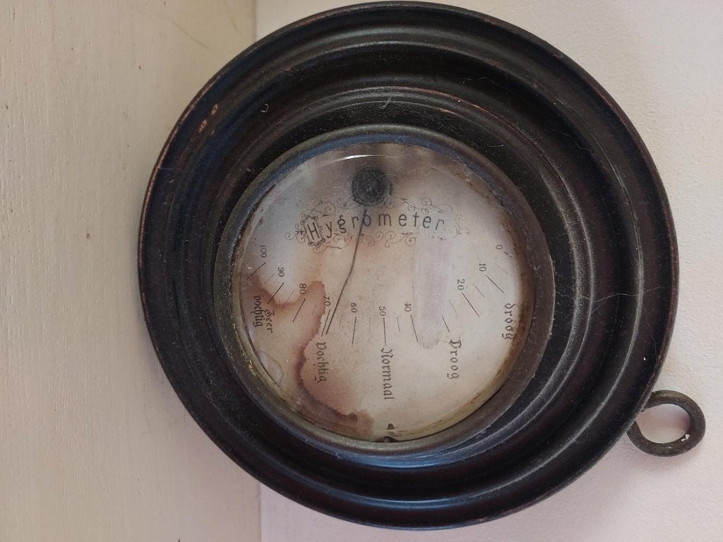 Oude Vintage Hygrometer, Antiek en Kunst, Ophalen of Verzenden