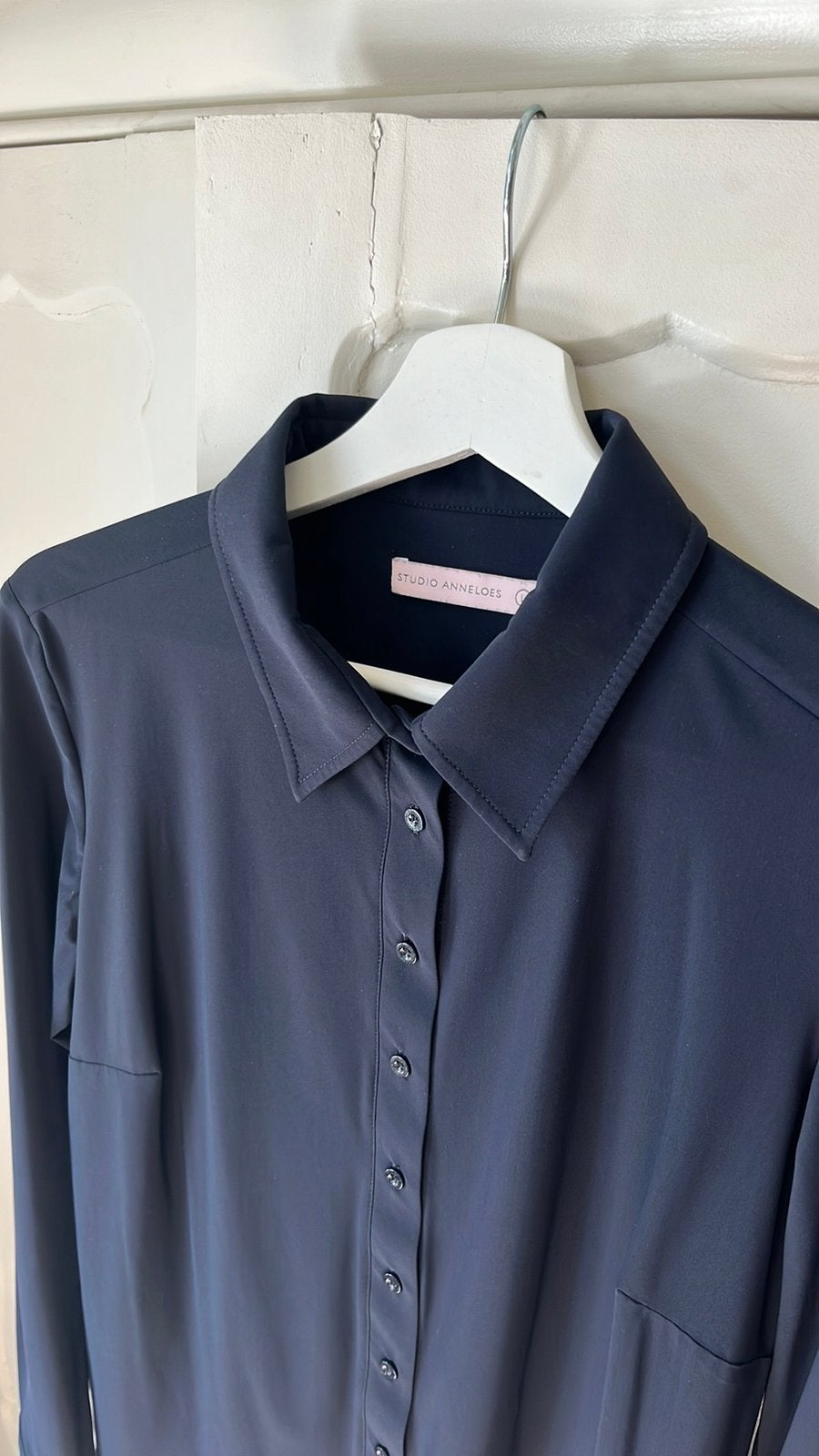 Studio Anneloes Blouse Blauw L, Ophalen, Zo goed als nieuw, Maat 38/40 (M), Blauw