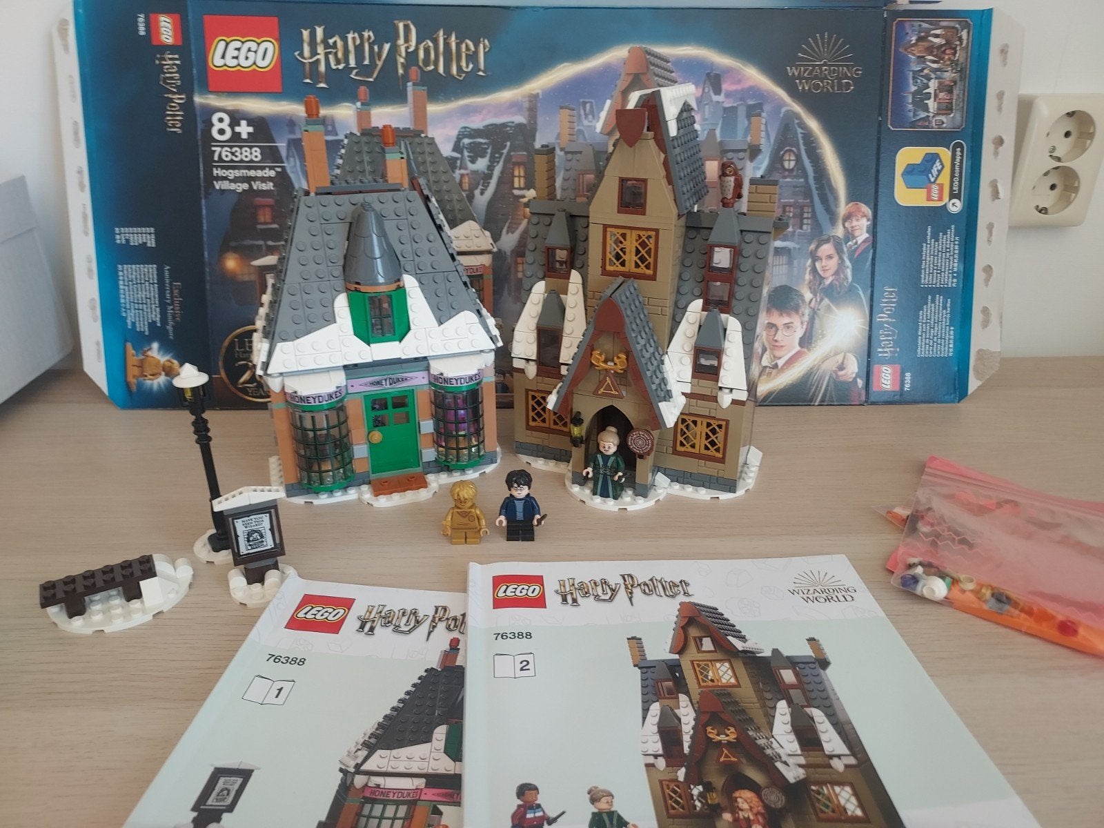LEGO Harry Potter Zweinsveld Bezoek 76388 Hogsmeade, Ophalen of Verzenden, Zo goed als nieuw, Overige merken