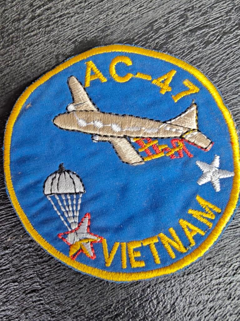 Patch Douglas AC-47 Spooky, ook bekend als "Puff the Magic D, Ophalen of Verzenden, Luchtmacht, Amerika
