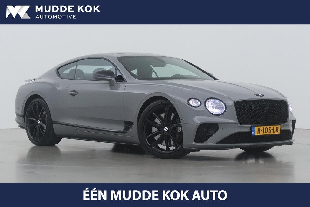Bentley Continental GT 4.0 V8 | NAIM Audio | Rotating Displa, Auto's, Bentley, Automaat, Gebruikt, 2140 kg, Zilver of Grijs