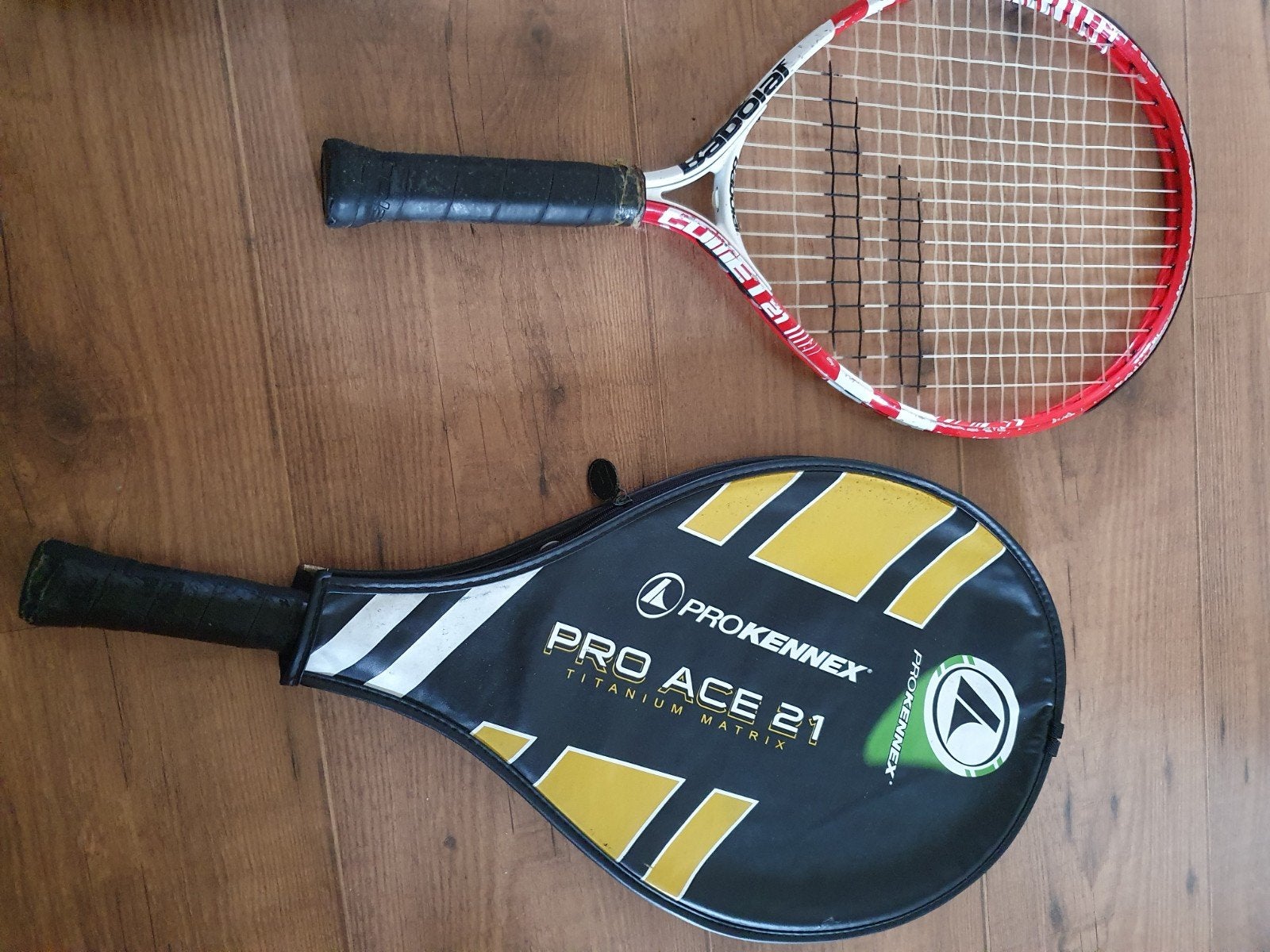 tennisracket 21. Zo goed als nieuw., Ophalen of Verzenden, Zo goed als nieuw, Racket, Overige merken
