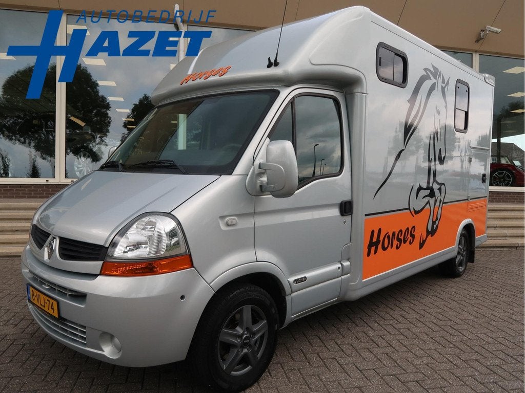 Renault Master T35 2.5 DCI 150 PK ANEMONE MTM PAARDENWAGEN H, Gebruikt, Overige typen