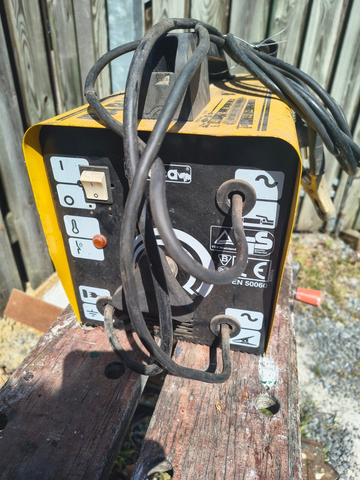 Deca Parva 145E Lasapparaat - Gebruikt, Doe-het-zelf en Verbouw, Ophalen, Gebruikt, Minder dan 150 ampère, Elektroden
