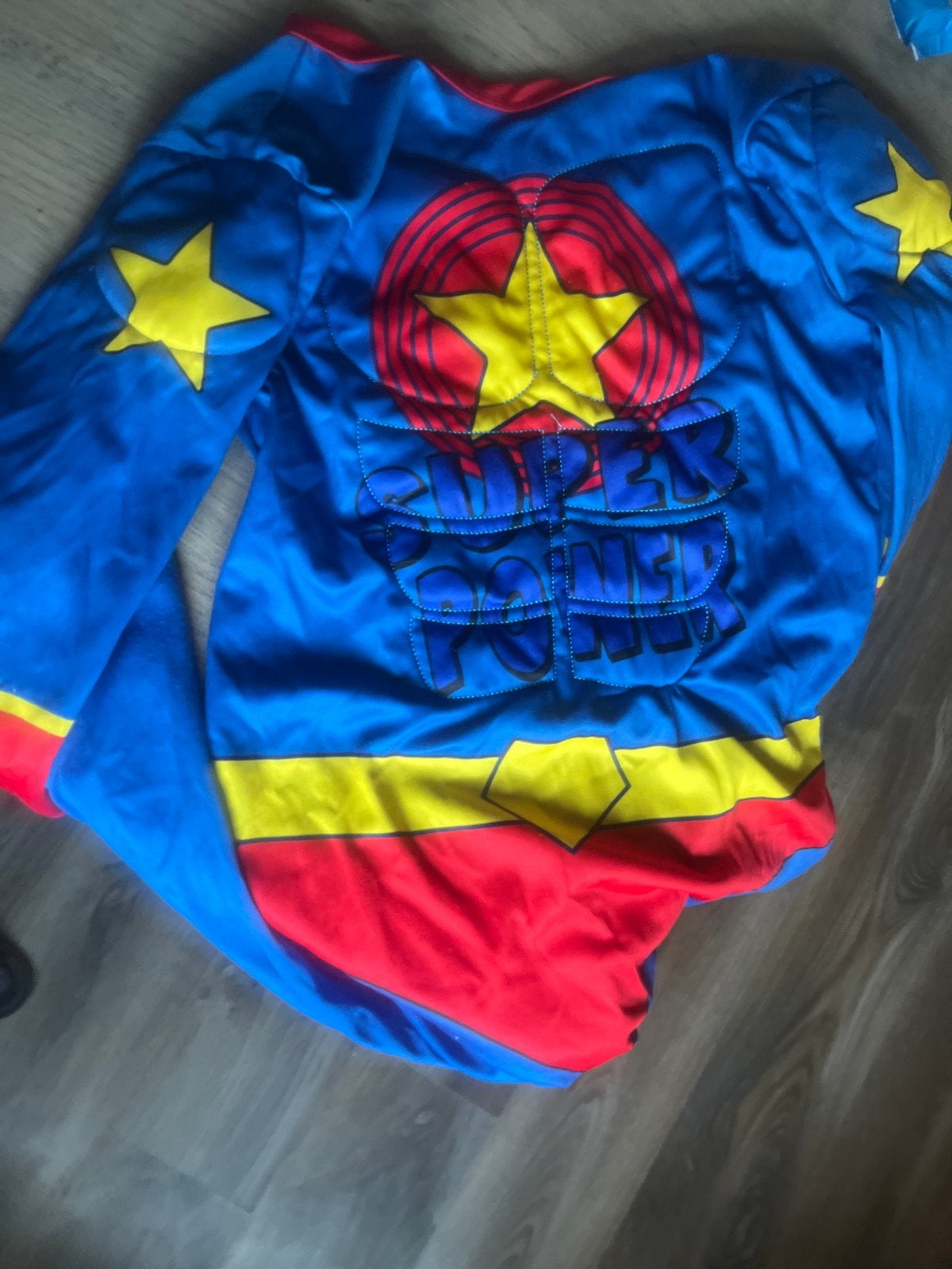 Superhero verkleedpak maat 122/128, Ophalen of Verzenden, Gebruikt, Jongen, Setje
