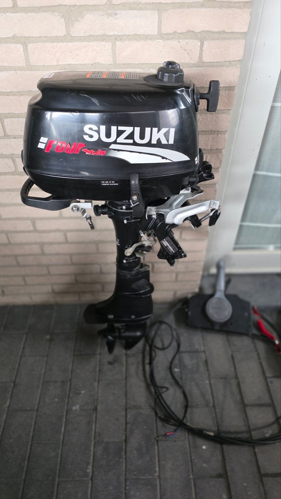 Suzuki DF6 4 takt,stuurhuis + accessoires., Ophalen, Motor en Techniek
