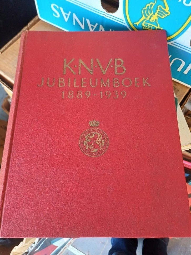 Jubileumboek KNVB 1889-1939 - Koninklijke Ned. Voetbal, Ophalen of Verzenden, Gelezen, J. Moorman, K.J.J. Lotsy, Jac. F. Lamey, A. van Emmenes