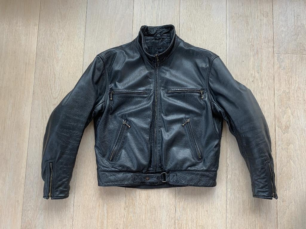 Prachtig vintage leren BMW heren motorjack in maat 54 / 56, Motoren, Kleding | Motorkleding, BMW Motorrad, Heren, Jas | leer, Ophalen of Verzenden