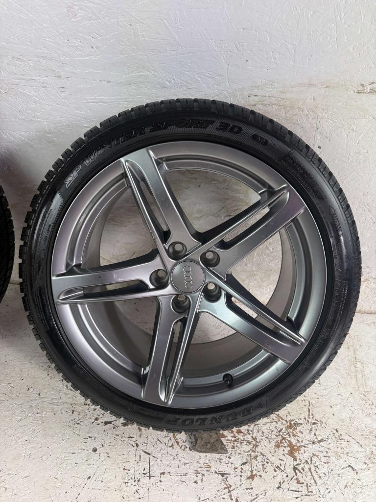 Originele Audi A5 A4 S5 S4 velgen 18" 5x112 winterset 8T0, Auto-onderdelen, Banden en Velgen, Niet ingevuld, 18 inch, Banden en Velgen