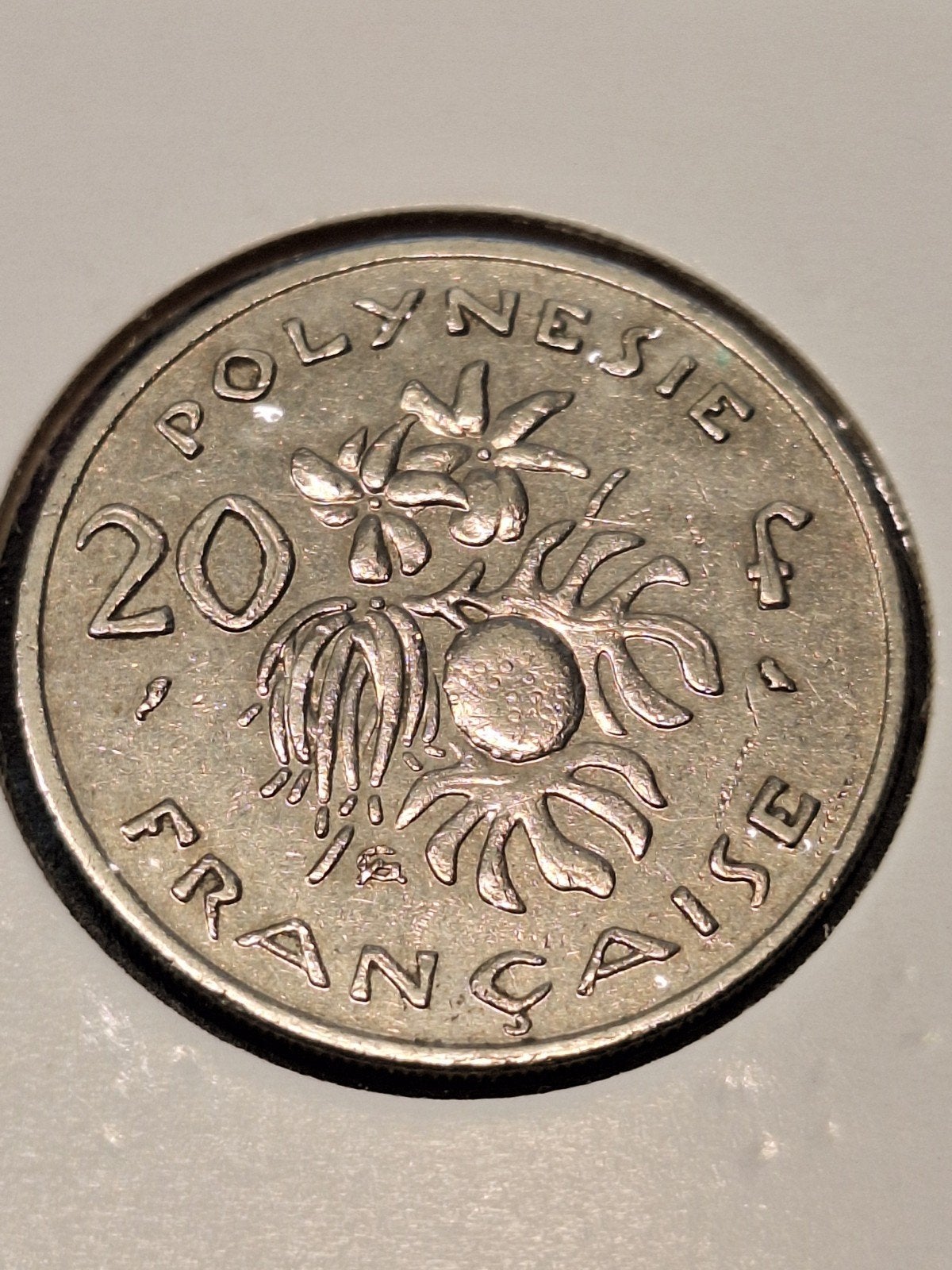 Polynesië 20 francs 1970, Postzegels en Munten, Munten | Oceanië, Ophalen of Verzenden