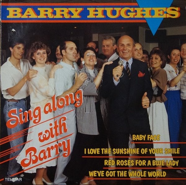 Barry hughes  ‎ sing along with barry  lp, Gebruikt, 1980 - 1989, 12 inch, Inclusief binnenhoes