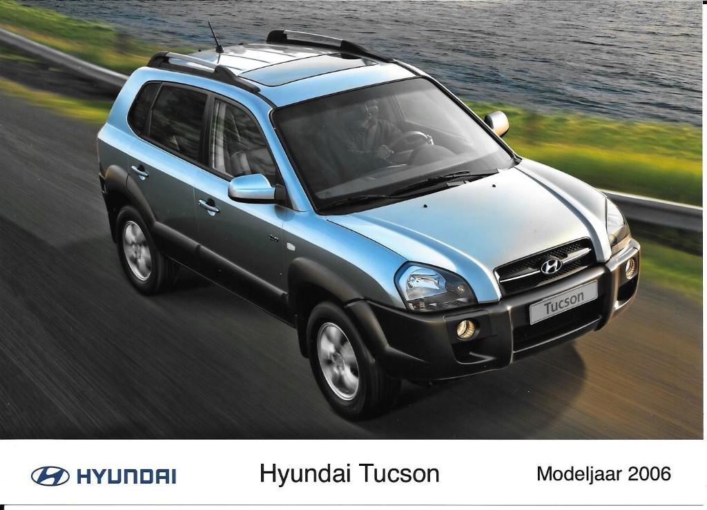 7 persfoto's Hyundai Tucson, 2006, Ophalen of Verzenden, Nieuw, Overige merken