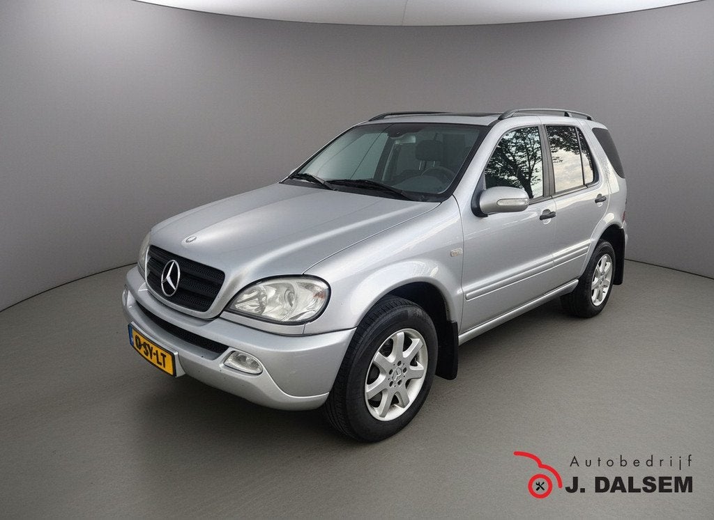 Mercedes-Benz M-Klasse 270 CDI (bj 2002, automaat), Auto's, Mercedes-Benz, Bedrijf, Te koop, M-Klasse, 4x4, ABS, Airbags, Airconditioning