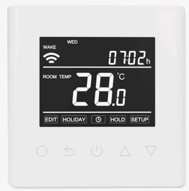 Wifi thermostaat vloerverwarming, Ophalen of Verzenden, Zo goed als nieuw