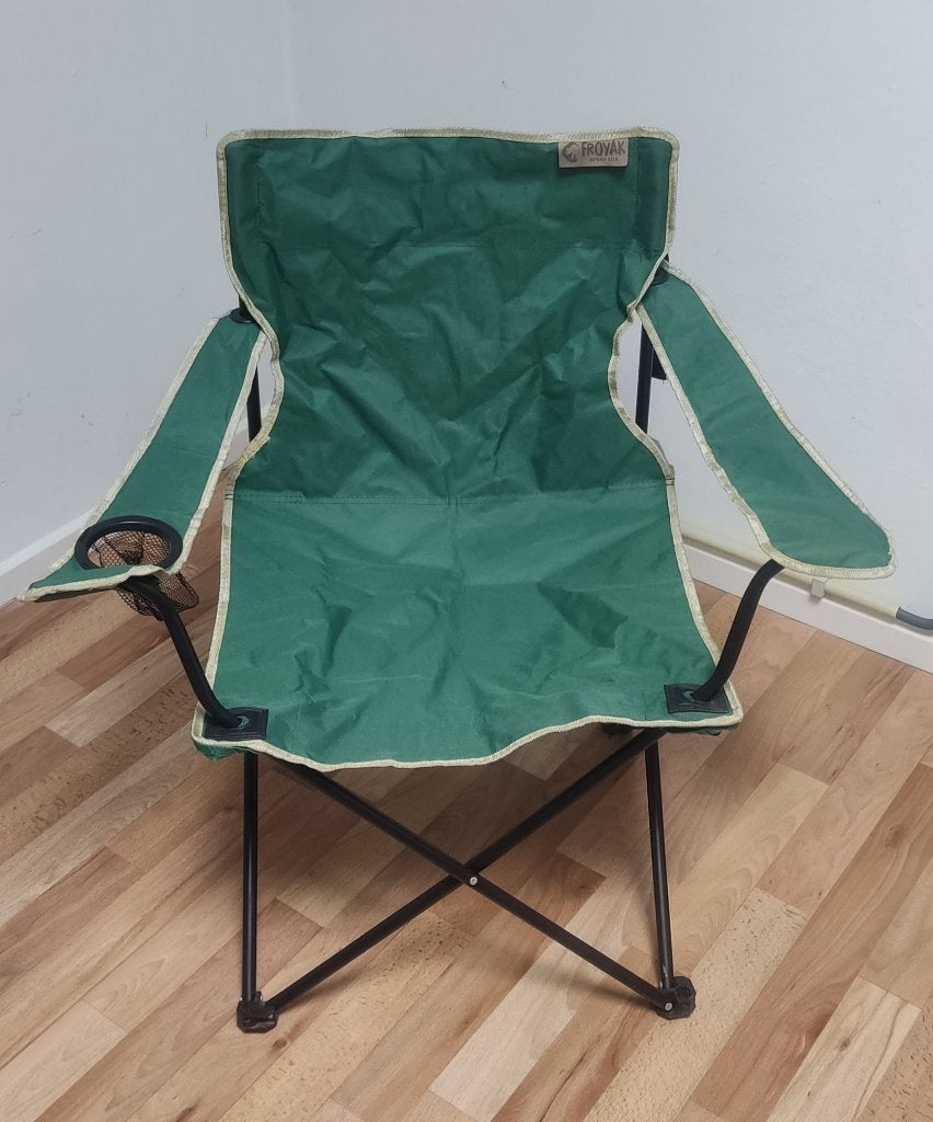 Vis/campingstoel opvouwbaar, Ophalen of Verzenden, Gebruikt, Campingstoel