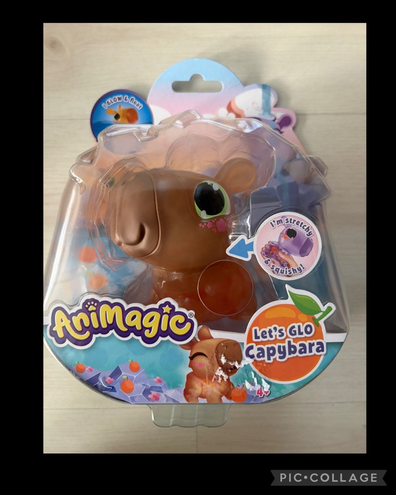 Animagic Let's GLO Capybara - Glow & Float Speelgoed, Ophalen of Verzenden, Nieuw, Jongen of Meisje
