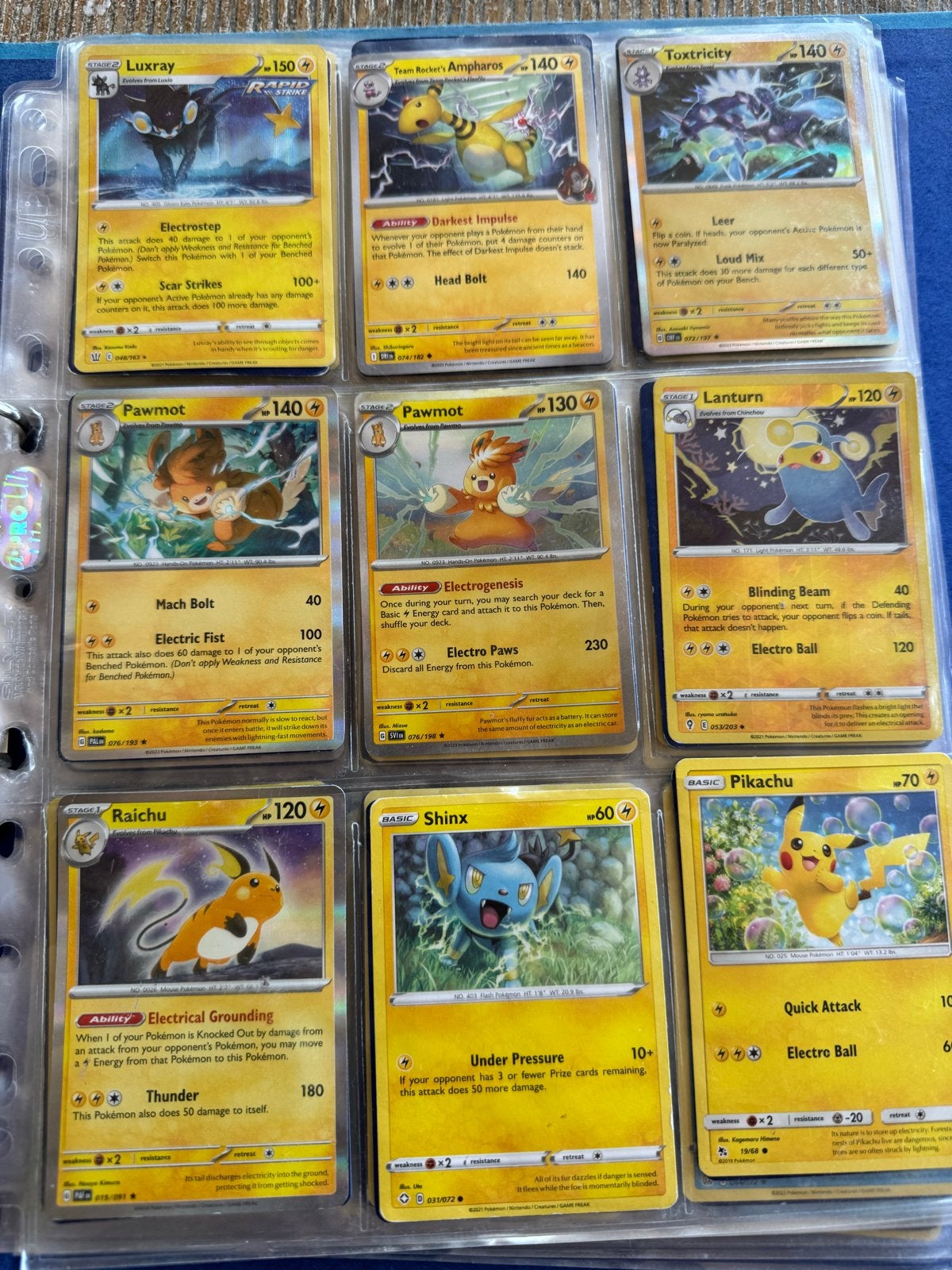 Grote collectie Pokémon kaarten (ca. 60 stuks), Verzenden, Gebruikt, Meerdere kaarten