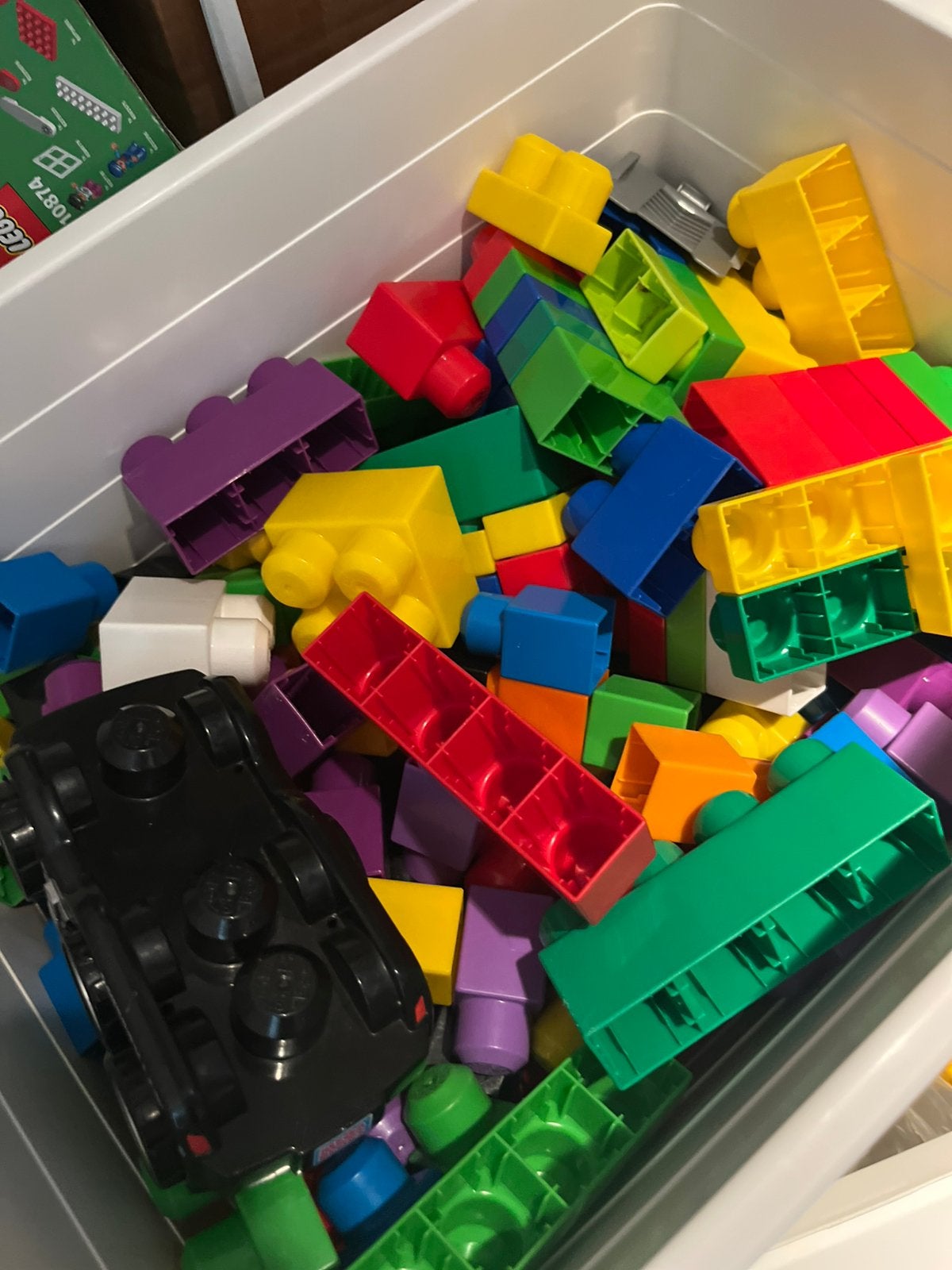 Hoeveelheid megabloks, Ophalen, Zo goed als nieuw