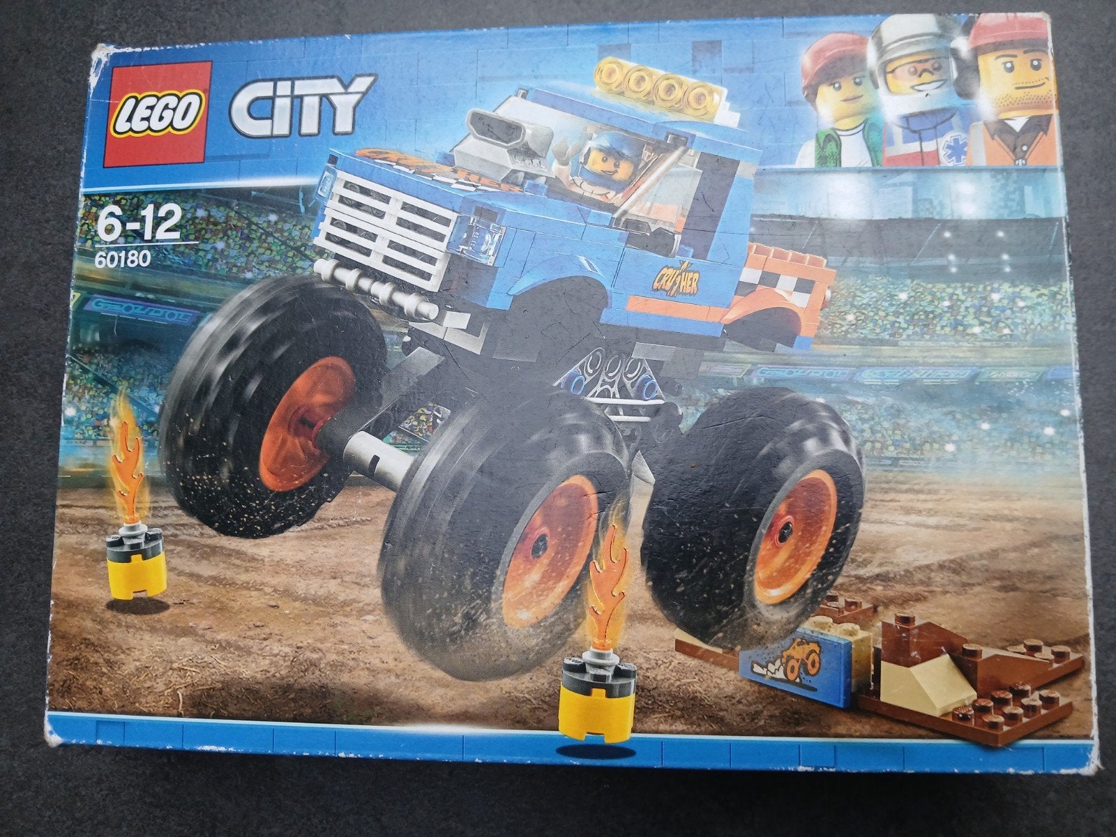 Lego City 60180 Monster Truck, Compleet, Lego, Ophalen of Verzenden, Complete set