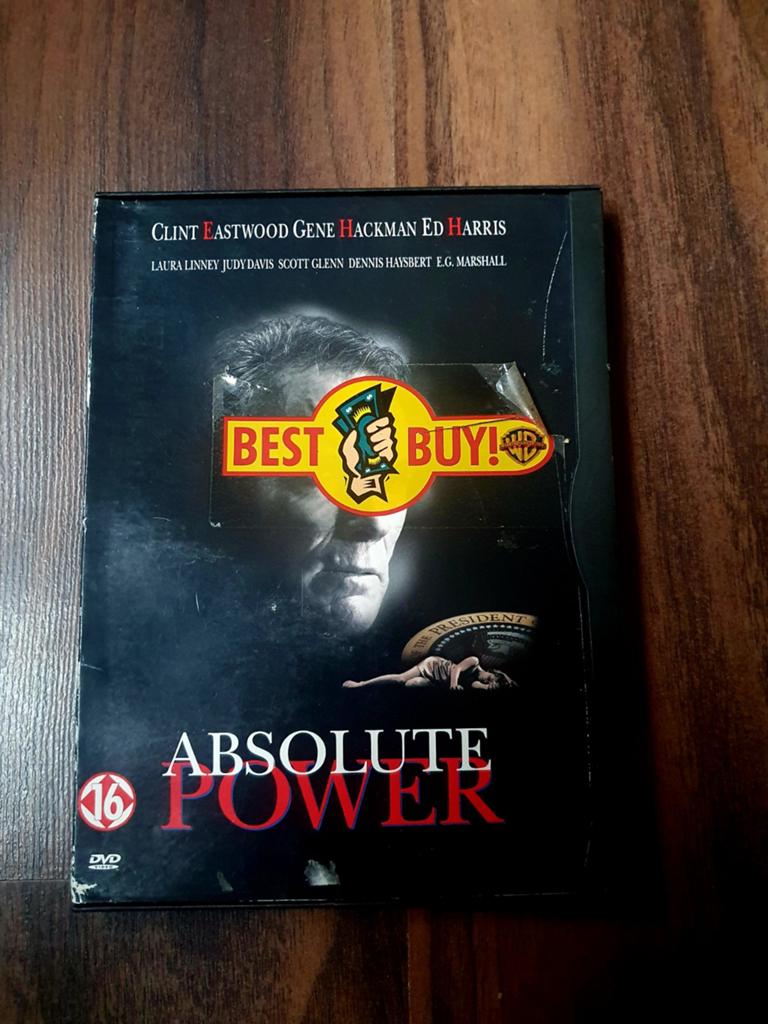 Absolute Power DVD - Clint Eastwood, Gene Hackman, Cd's en Dvd's, Vanaf 16 jaar, Ophalen of Verzenden, Gebruikt, Actiethriller