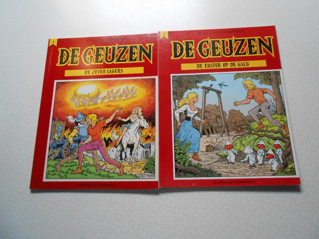 Geuzen Volledige reeks 1985/1990 1 ste druk., Boeken, Nieuw, Ophalen of Verzenden, Willy Vandersteen, Complete serie of reeks