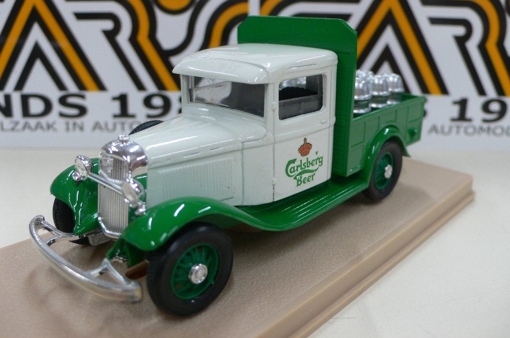 ford v8 -carlsberg bier - 1934 - eligor -1/43, Verzenden, Nieuw, Auto, Overige merken