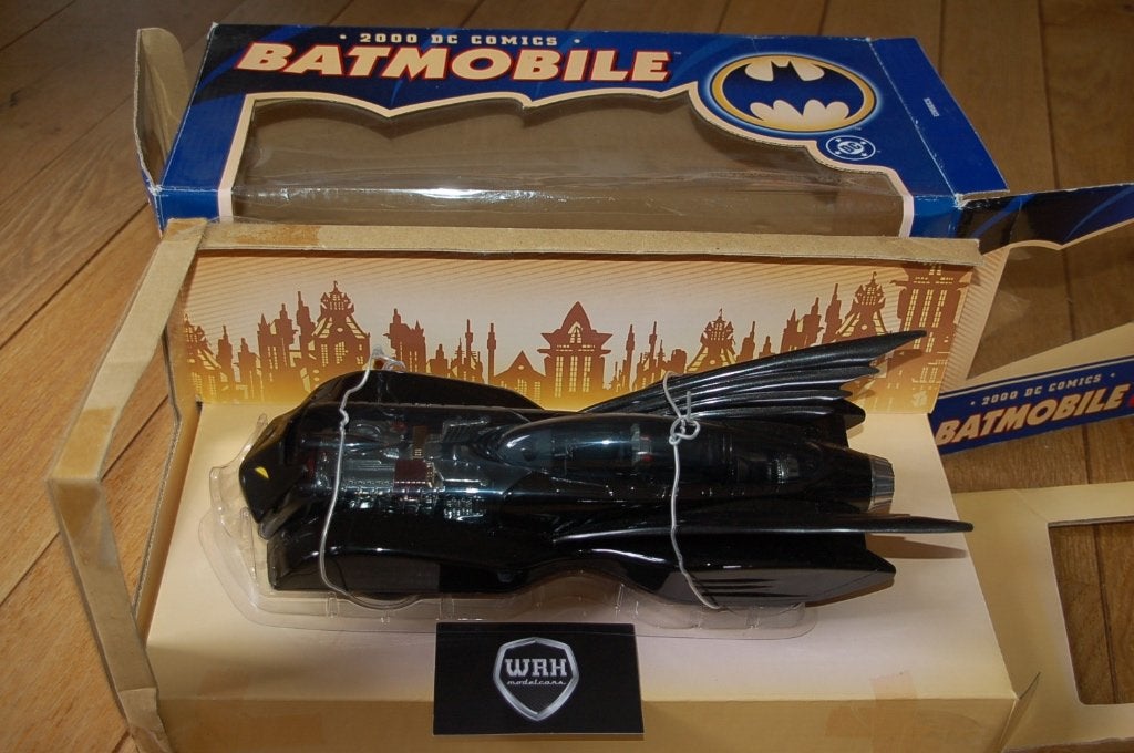 1:18 2000 BATMBILE BATMAN DC COMICS CORGI zie info WRH, Hobby en Vrije tijd, Modelauto's | 1:18, Verzenden, Gebruikt, Auto, Overige merken